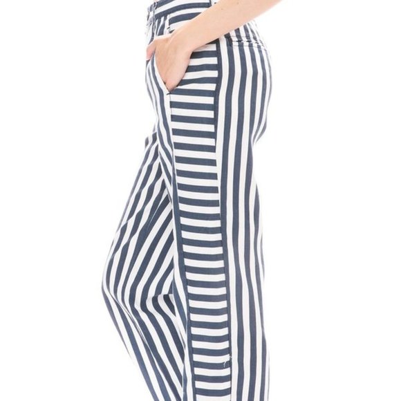 Mother the inset Greaser Jeans Pant Navy Blue Jean - Picture 6 of 12